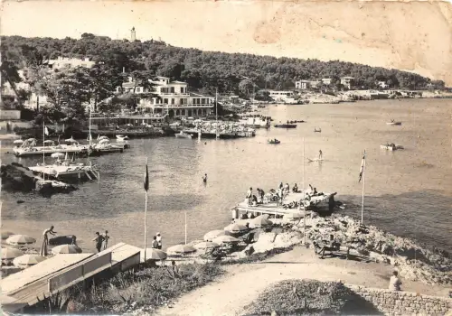 Lot 58 le cap d antibes france la plage de la garoupe Echtfoto Boot