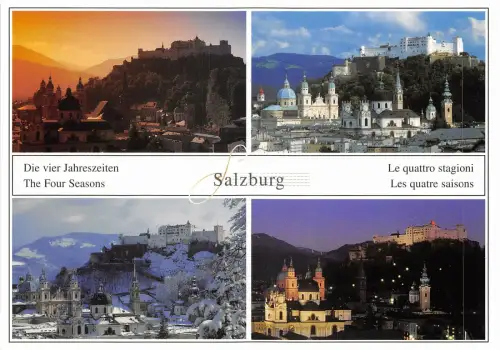 Lot 58 Österreich Salzburg die vier Jahreszeiten