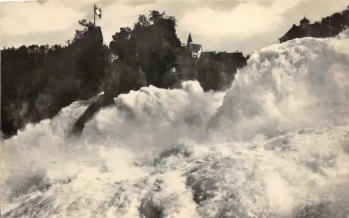 Lot 57 der Rheinfall von Kanzeli aus Schweiz Echtfoto
