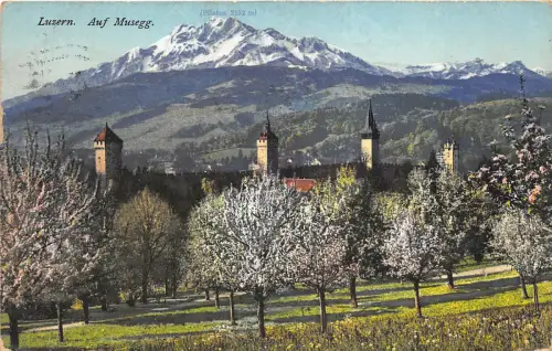 Lot 58 schweiz luzern luzern auf musegg pilatus