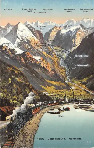 Lot 97 Gotthardbahn Nordseitenbahn Zug Gotthard Schweiz