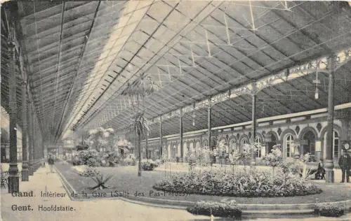 uk43106 gent hoofdstatie belgium gand railway station