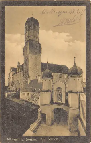 B92813 dillingen a donau kgl schloss germany