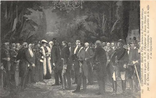 uk42985 compiegne hotel de ville france royalty Russia