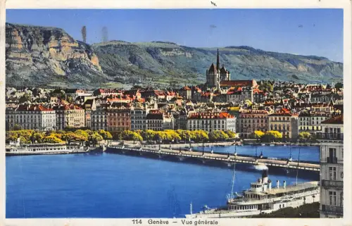 Lot 53 Schweiz Genf Genf Schiff Vue Generale