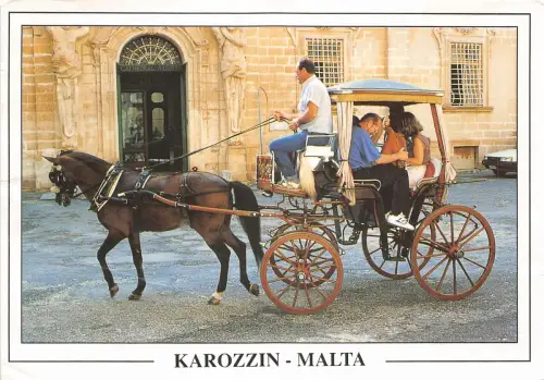 Lot 42 karozzin malta a Pferdekutschen Typen