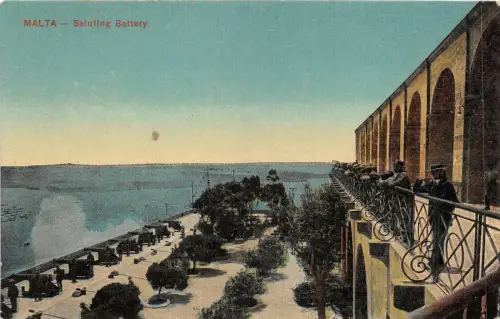 Lot 37 Malta Saluting Batterie Kanone