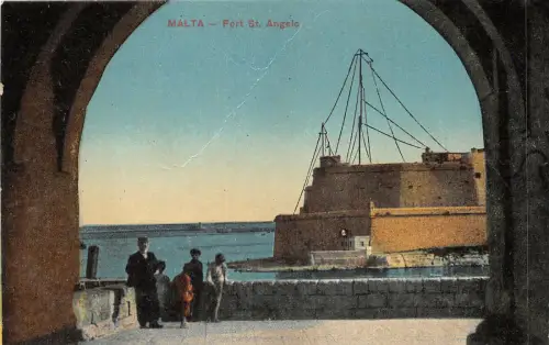 Lot 37 malta fort st angelo