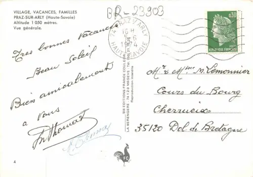BR23903 Praz Sur Arly vue generale france