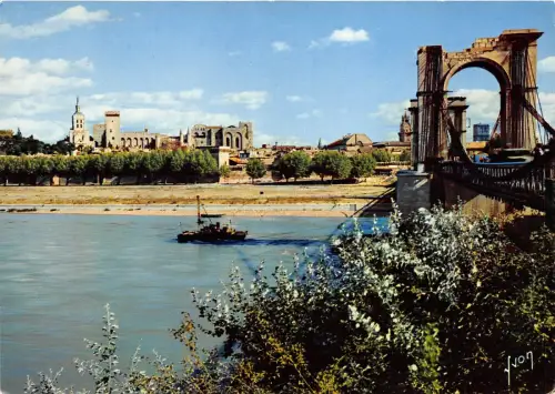 BR14021 Le Chateau des papes Avignon Frankreich