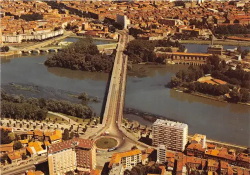 BR1535 Frankreich Toulouse Panorama