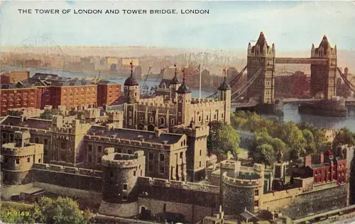 BR59007 the tower of london and tower bridge uk