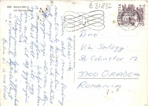 B31832 Santis mit Glarneralpen Schweiz