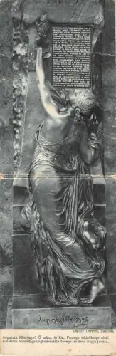 Lot269 Legrady Testverek Budapest Doppelpostkarte Skulptur Ungarn