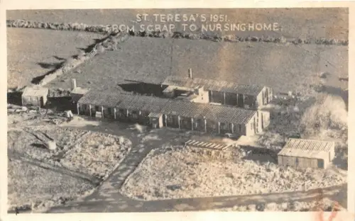 uk52431 terasas 1951 vom Schrott zum Pflegeheim Echtfoto UK