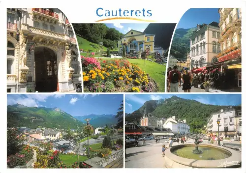 B50127 Cauterets multi vues france