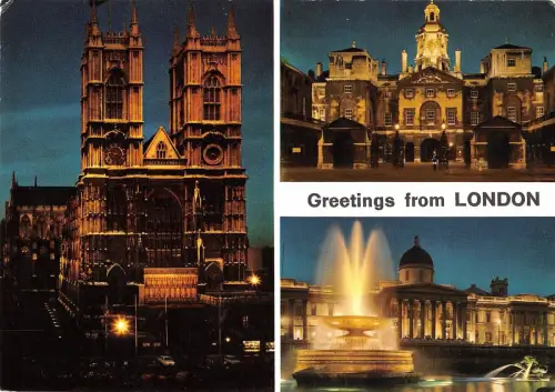 B97307 greetings from london uk