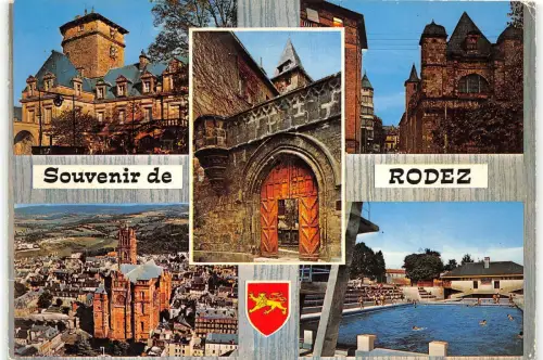 B50851 Rodez Multi Vues Frankreich