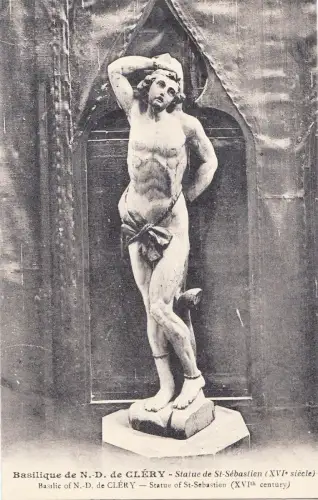 BF12458 basilique de n d de clery chapelle st sebastianfrance front/back image