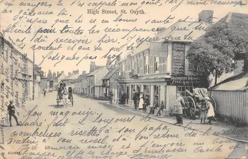 BR64648 high street st osyth chariot uk