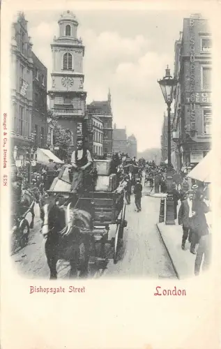 BR65800 bishopsgate street chariot london uk
