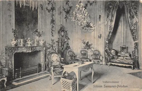 Lot 59 schloss sanssouci potsdam voltairezimmer germany