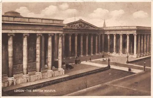 BF34602 the british museum london uk front/back scan