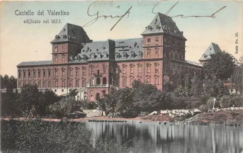 B92139 castello del valentino edificato nel 1653 italy