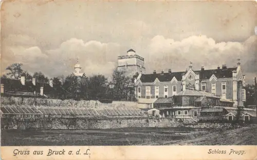 Lot124 gruss aus Bruck an der Leitha Niederösterreich schloss prugg