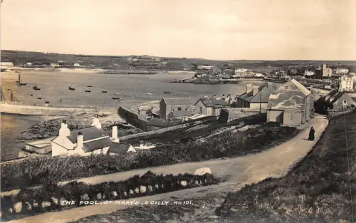 uk51303 the pool st mary s scilly real photo uk