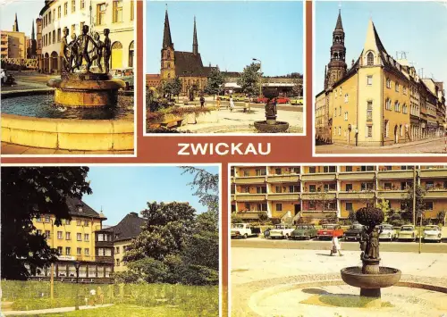 B47358 Zwikau Car Voiture Germany