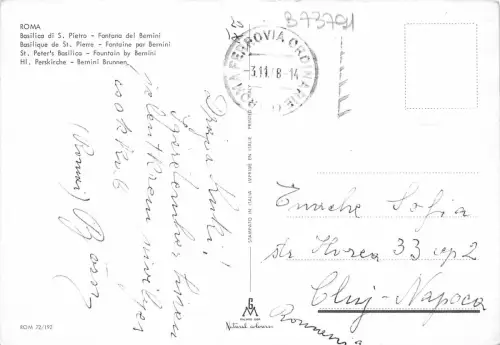 B73791 Roma basilica di s pietro Italien