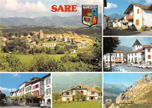 BR8723 Sare Le Pays Basque multi views france