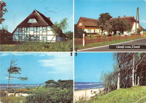 BG10417 wieck luftkurort born multi views gruss vom darss germany