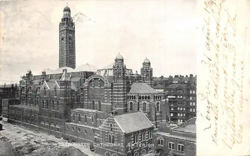 BR58329 westminster cathedral outside london uk