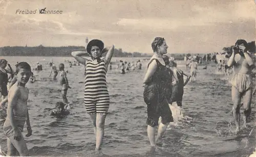 BR40111 freibad wannsee germany Germany