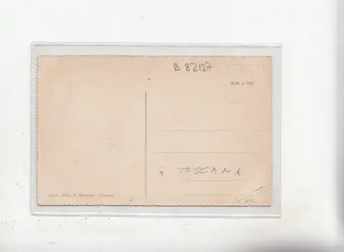 B82127 livorno via vittorio emanuele toscana italy front back image