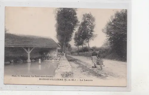 B82133 hondevilliers s et m la lavoir france types front back image