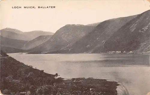 uk38632 loch muick ballater scotland real photo uk lot 18 uk