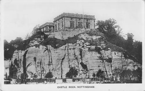 uk38603 castle rock nottingham real photo uk lot 18 uk