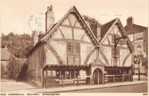 uk38908 old cheeshill rectory winchester real photo uk lot 19 uk