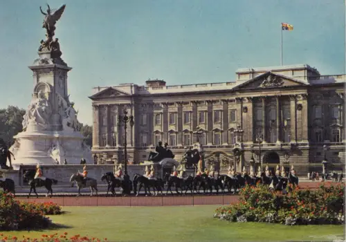BF26329 Buckingham Palace London United Kingdom Front/Back Bild