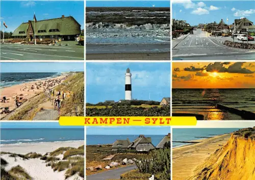 BG10083 Leuchtturm Insel Sylt Germany