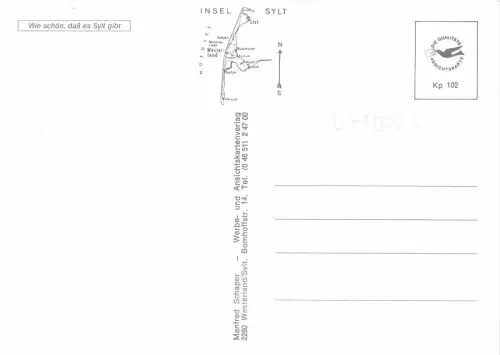 BG10083 Leuchtturm Insel Sylt Germany