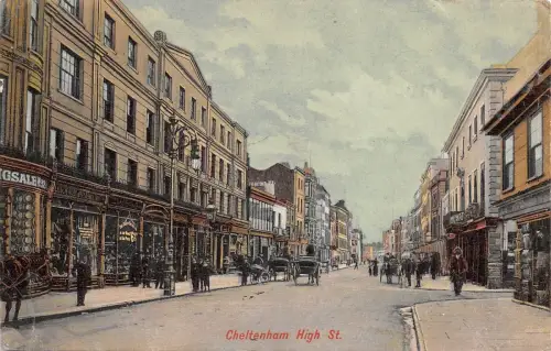 BR64491 cheltenham high street chariot uk