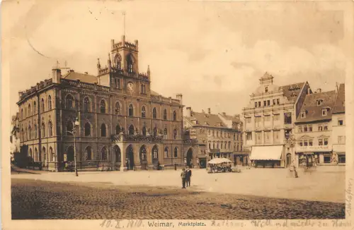 Lo216 deutschland weimarer Marktplatz