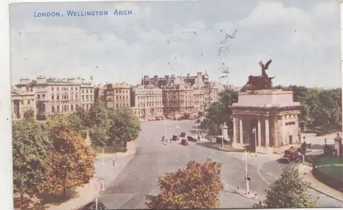 BF32724 london wellington arch l uk front/back image
