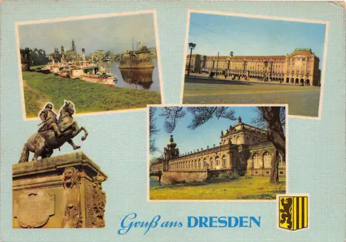 BG10318 Schiffsbateaux Dresden Multi Views Germany