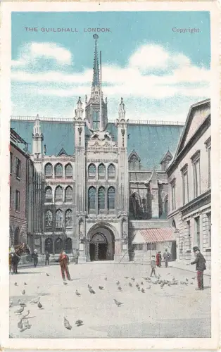 BR61411 the guildhall london uk