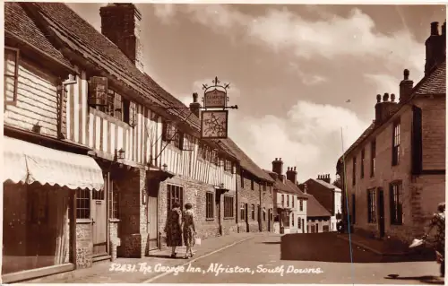 BR64507 the george inn alfriston south downs echtfoto uk